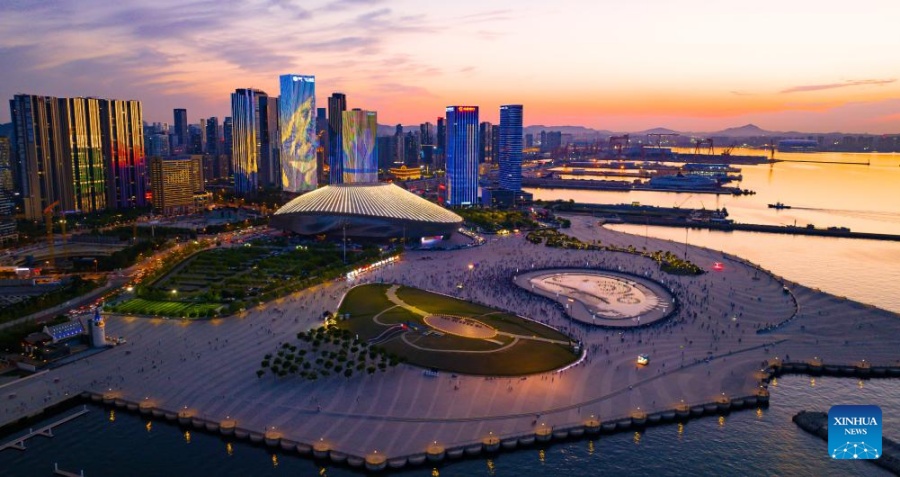 Sede del Foro de Davos de Verano 2024 en ciudad costera de China